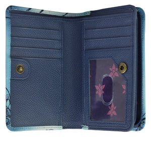 Two-Fold Small Organizer Wallet - 1166
