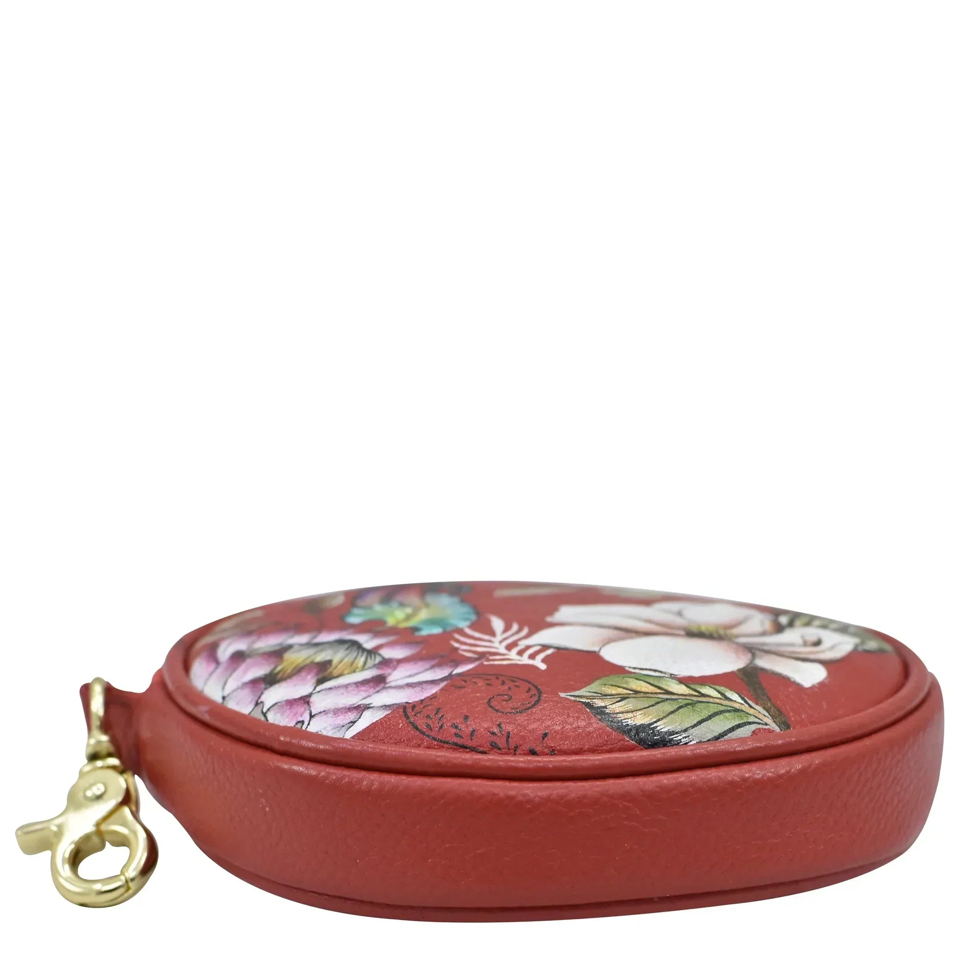 Designer round coin purse hotsell