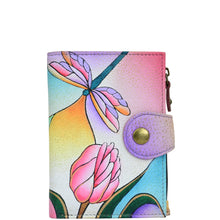 Load image into Gallery viewer, Dragonfly Glass Ladies Wallet - 1700
