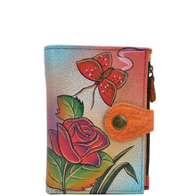 Load image into Gallery viewer, Rose Butterfly Ladies Wallet - 1700
