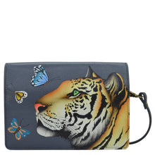 Load image into Gallery viewer, Royal Tiger Two Fold Wallet On a String - 1845
