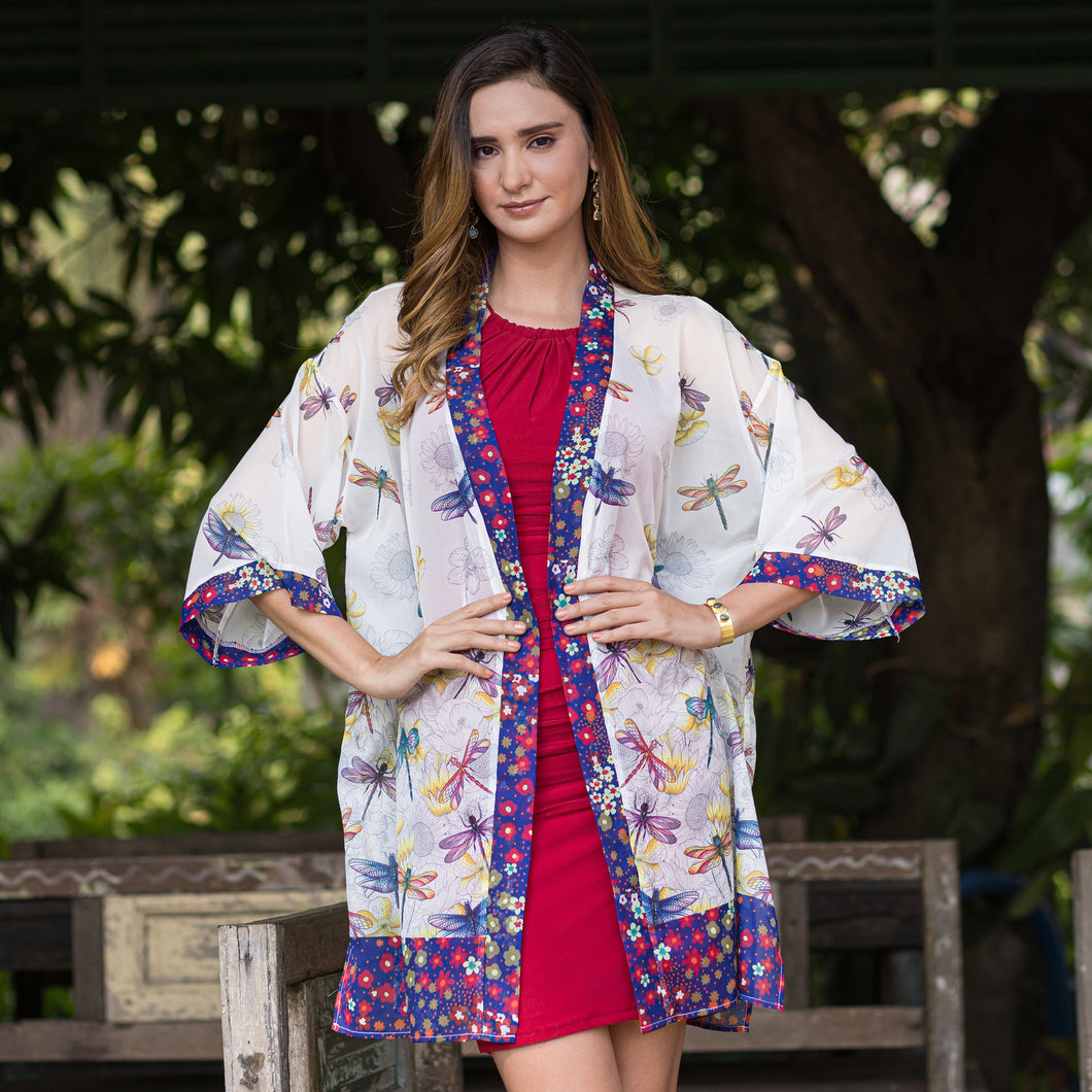 Chiffon Kimono - 3342