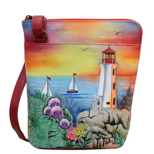 Load image into Gallery viewer, Guiding Light Organizer Crossbody With Extended Side Zipper - 493
