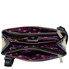 Load image into Gallery viewer, Triple Compartment Medium Crossbody With Adjustable Strap - 525
