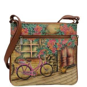 Vintage Bicycle Expandable Travel Crossbody - 550 
