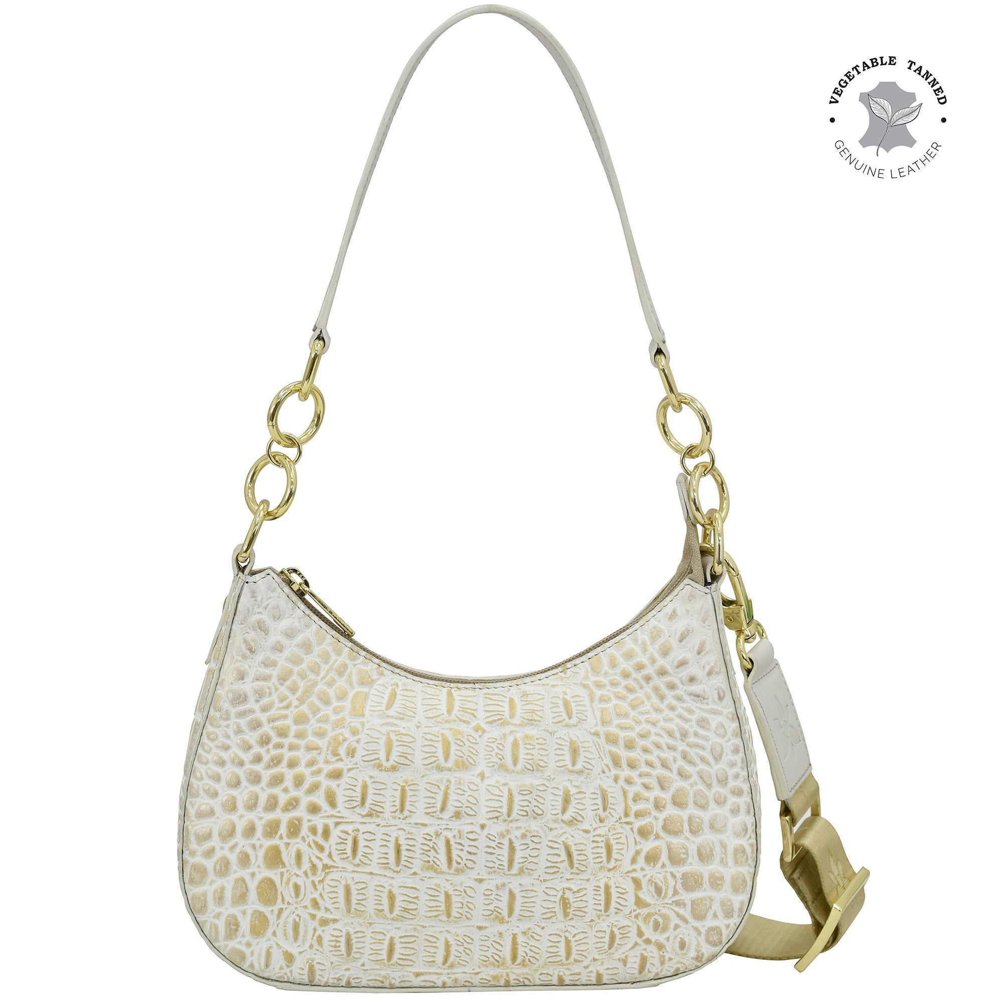 Cream and gold bag sale